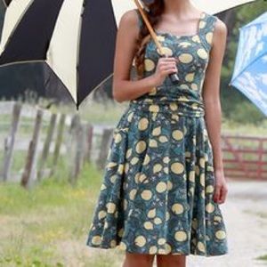 ModCloth Effie’s Heart Lemon Tree Dress
